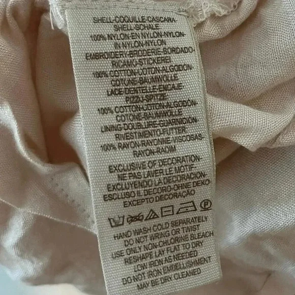 Free People Cream Lace Mini Dress - Picture 10 of 10